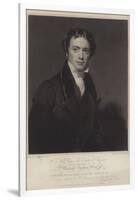 Michael Faraday, English Physicist and Chemist-null-Framed Photographic Print