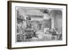 Michael Faraday, English Scientist at Work in His Laboratory-null-Framed Art Print