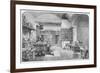 Michael Faraday, English Scientist at Work in His Laboratory-null-Framed Art Print