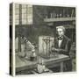 Michael Faraday, English Scientist Establishing the Fundamental Law of Electrolysis-null-Stretched Canvas