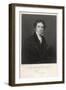 Michael Faraday English Scientist with Signature-J. Cochran-Framed Art Print