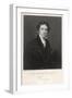 Michael Faraday English Scientist with Signature-J. Cochran-Framed Art Print