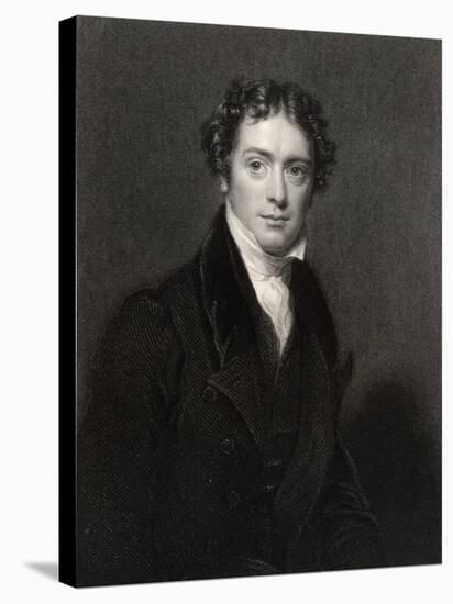 Michael Faraday, Engraved by J. Cochran, from 'National Portrait Gallery, Volume V', Published…-Henry William Pickersgill-Stretched Canvas