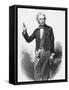 Michael Faraday Scientist Shown Giving a Demonstration-null-Framed Stretched Canvas