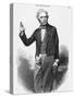 Michael Faraday Scientist Shown Giving a Demonstration-null-Stretched Canvas