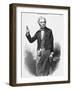 Michael Faraday Scientist Shown Giving a Demonstration-null-Framed Photographic Print