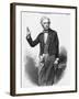 Michael Faraday Scientist Shown Giving a Demonstration-null-Framed Photographic Print