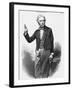 Michael Faraday Scientist Shown Giving a Demonstration-null-Framed Photographic Print