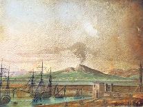 Vesuvius Smoking, from Michael Faraday's Scrapbook-Michael Faraday-Giclee Print