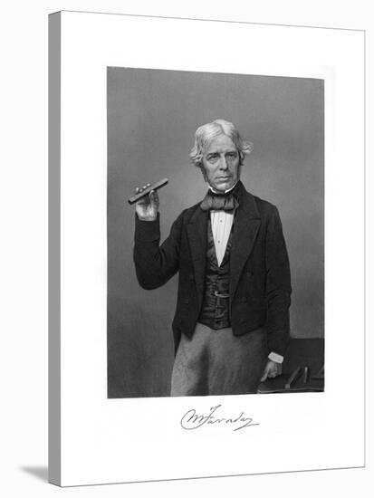 Michael Faraday-Alonzo Chappel-Stretched Canvas