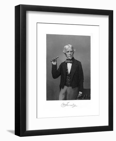 Michael Faraday-Alonzo Chappel-Framed Premium Giclee Print