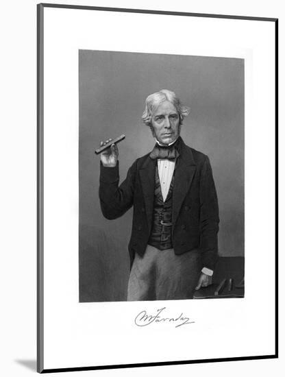 Michael Faraday-Alonzo Chappel-Mounted Premium Giclee Print