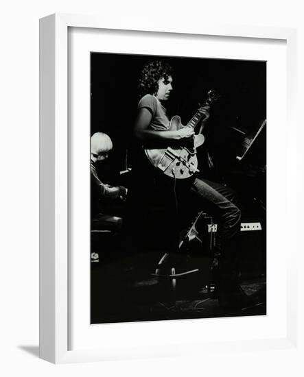 Michael Garrick and John Etheridge Playing at the Stables, Wavendon, Buckinghamshire-Denis Williams-Framed Photographic Print