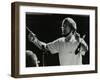 Michael Garrick Conducting an Orchestra at Berkhamsted Civic Centre, 1985-Denis Williams-Framed Photographic Print