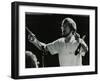 Michael Garrick Conducting an Orchestra at Berkhamsted Civic Centre, 1985-Denis Williams-Framed Photographic Print