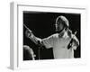 Michael Garrick Conducting an Orchestra at Berkhamsted Civic Centre, 1985-Denis Williams-Framed Photographic Print