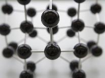 Model of Molecular Structure-Michael Haegele-Mounted Photographic Print