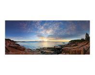 Dusk Along the Maine Coast-Michael Hudson-Art Print