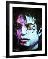 Michael Jackson 001-Rock Demarco-Framed Giclee Print