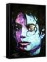 Michael Jackson 001-Rock Demarco-Framed Stretched Canvas