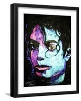 Michael Jackson 001-Rock Demarco-Framed Giclee Print