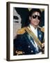 Michael Jackson at Grammy Awards-John Paschal-Framed Premium Photographic Print