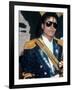 Michael Jackson at Grammy Awards-John Paschal-Framed Premium Photographic Print