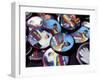 Michael Jackson Buttons Sold at Viewing of His Memorial near Apollo Theatre, July 7, 2009-null-Framed Premium Photographic Print