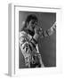 Michael Jackson Performing-null-Framed Premium Photographic Print