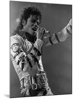 Michael Jackson Performing-null-Mounted Premium Photographic Print