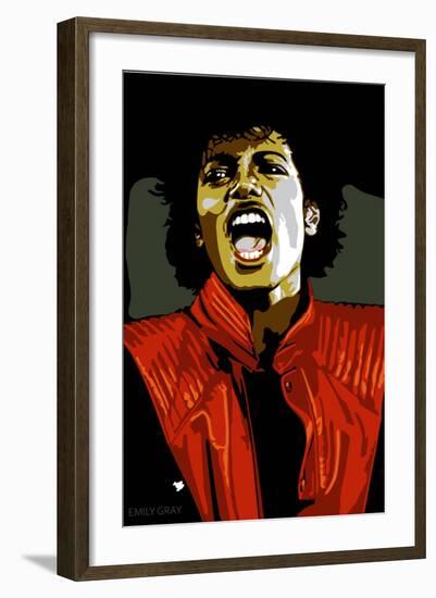 Michael Jackson - Thiller-Emily Gray-Framed Giclee Print