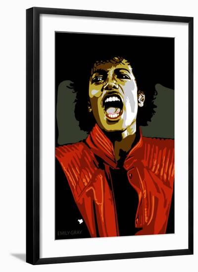 Michael Jackson - Thiller-Emily Gray-Framed Giclee Print