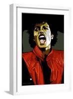 Michael Jackson - Thriller-Emily Gray-Framed Giclee Print
