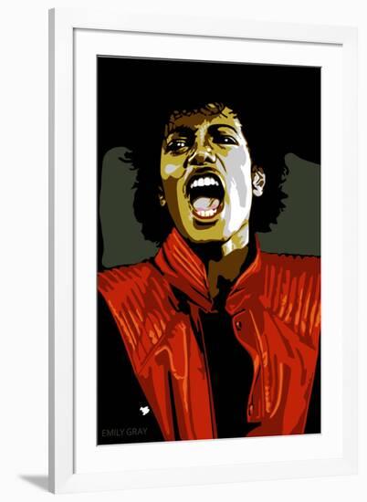 Michael Jackson - Thriller-Emily Gray-Framed Giclee Print