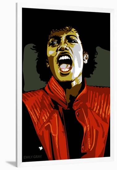 Michael Jackson - Thriller-Emily Gray-Framed Giclee Print