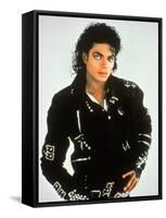 Michael Jackson-null-Framed Stretched Canvas