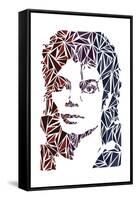 Michael Jackson-Cristian Mielu-Framed Stretched Canvas