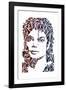 Michael Jackson-Cristian Mielu-Framed Premium Giclee Print