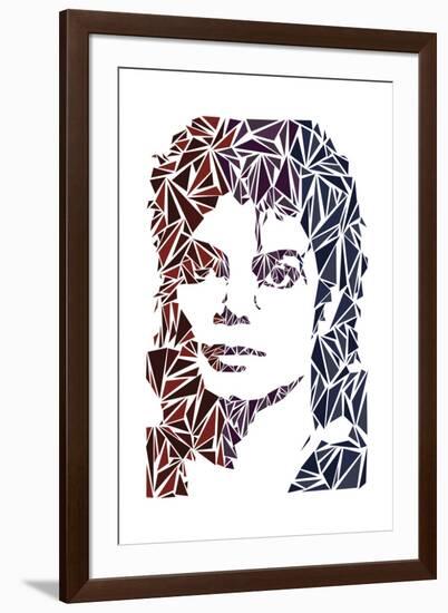 Michael Jackson-Cristian Mielu-Framed Art Print