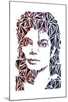 Michael Jackson-Cristian Mielu-Mounted Art Print