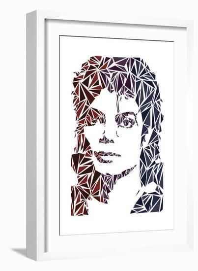 Michael Jackson-Cristian Mielu-Framed Art Print