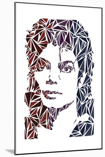 Michael Jackson-Cristian Mielu-Mounted Art Print