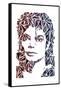 Michael Jackson-Cristian Mielu-Framed Stretched Canvas