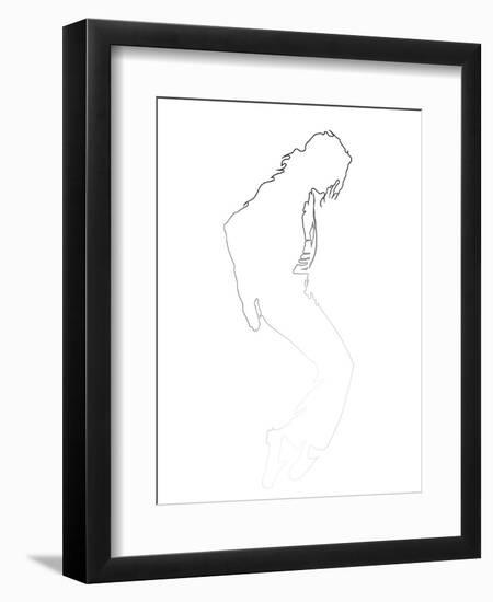 Michael Jackson-Logan Huxley-Framed Art Print