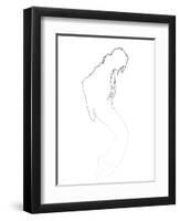 Michael Jackson-Logan Huxley-Framed Art Print