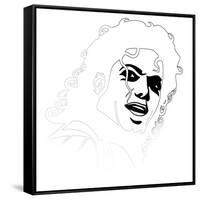 Michael Jackson-Logan Huxley-Framed Stretched Canvas