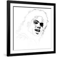 Michael Jackson-Logan Huxley-Framed Art Print