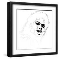 Michael Jackson-Logan Huxley-Framed Art Print