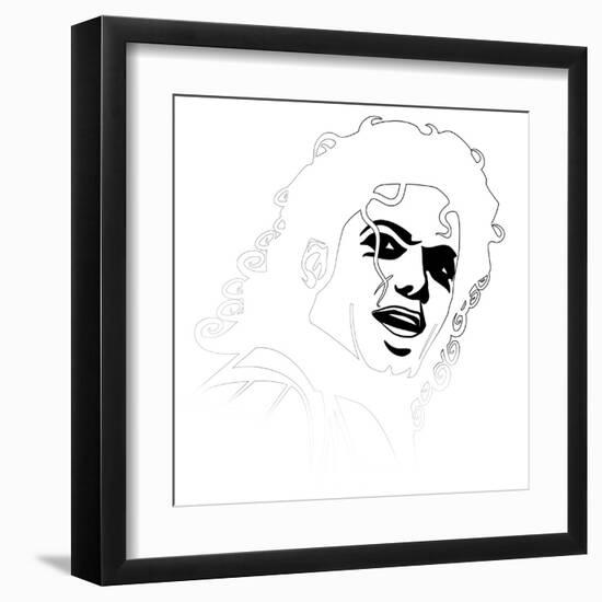 Michael Jackson-Logan Huxley-Framed Art Print