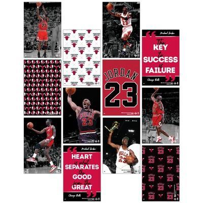 Michael Jordan 12-Pack Poster Collage' Posters